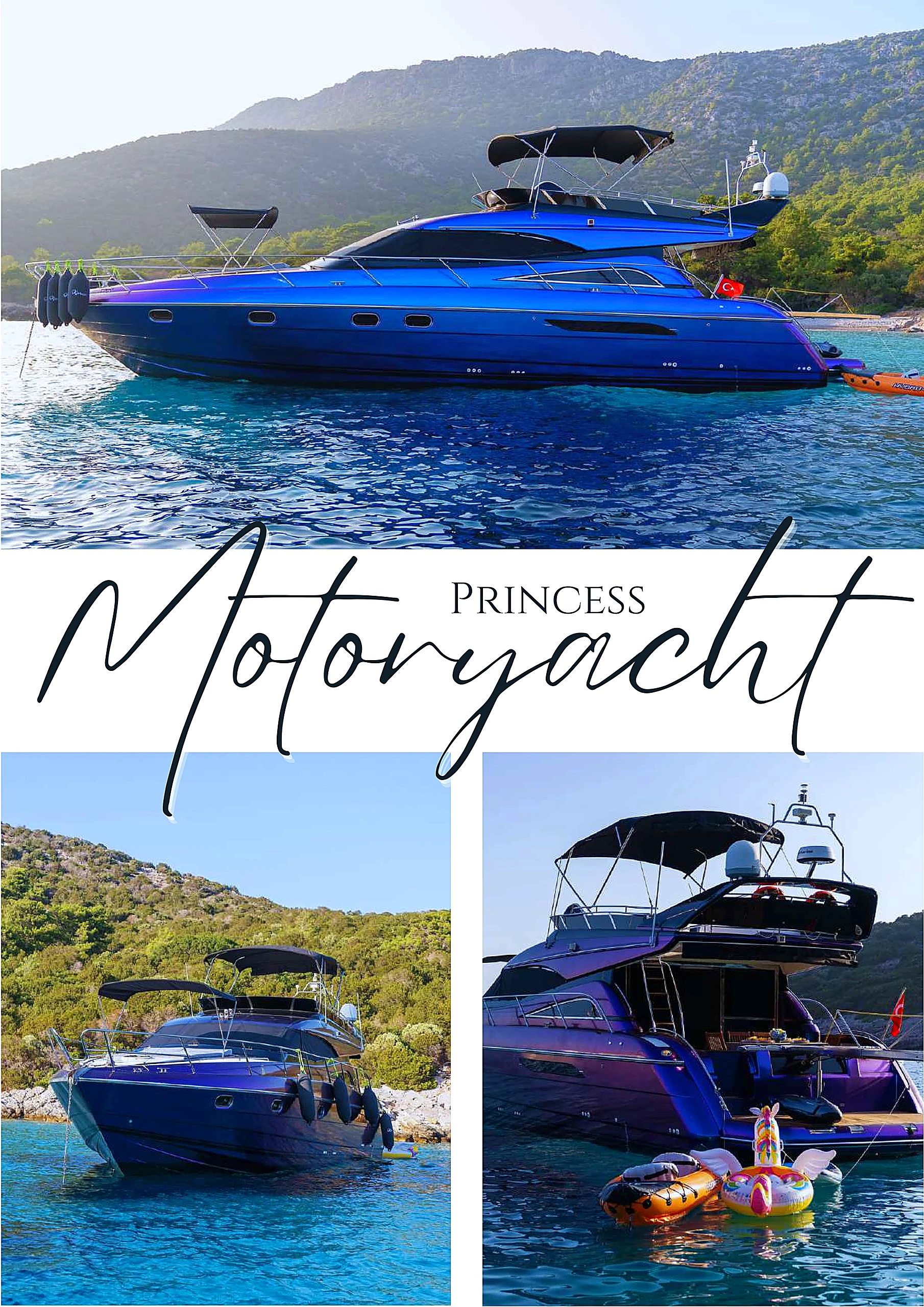 Bodrum Princess 18M Motor Yacht exterior profile 03 in Bodrum