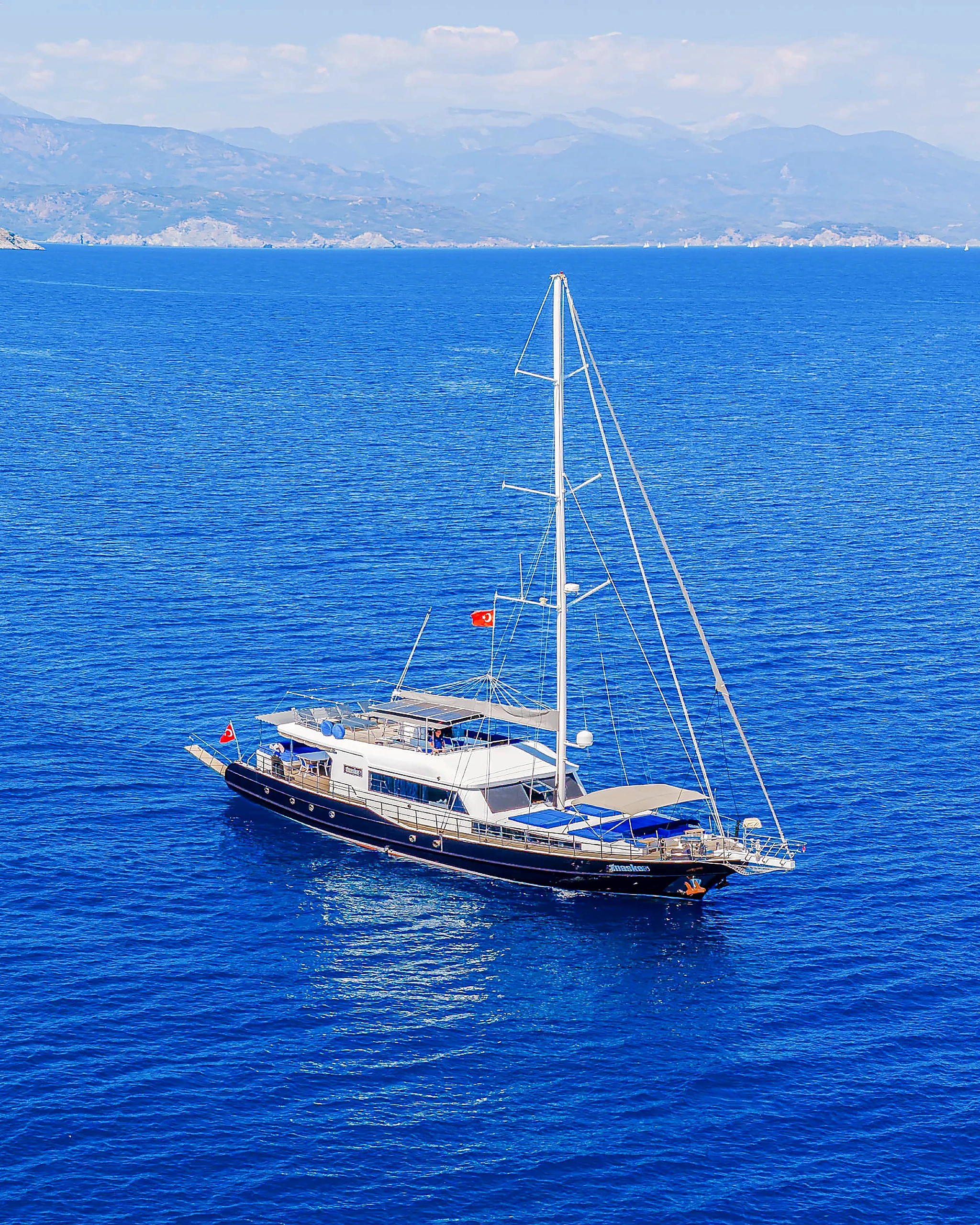 Maske 5 24m Deluxe Ketch Gulet Charter Bodrum Fethiye Seyir in Bodrum