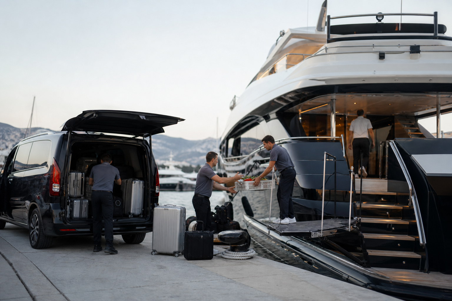 Yacht Guest Logistics Bodrum in Bodrum